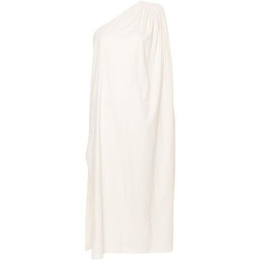 Maison La Plage abito hydra midi monospalla - toni neutri