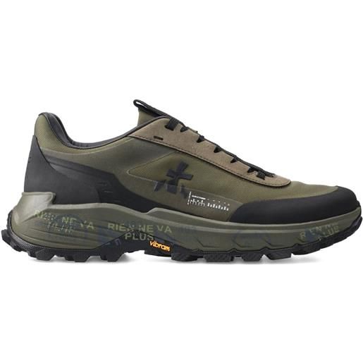 Premiata sneakers con logo - verde