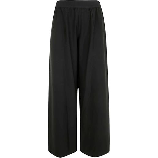 Maria Calderara pantaloni elasticizzati - nero