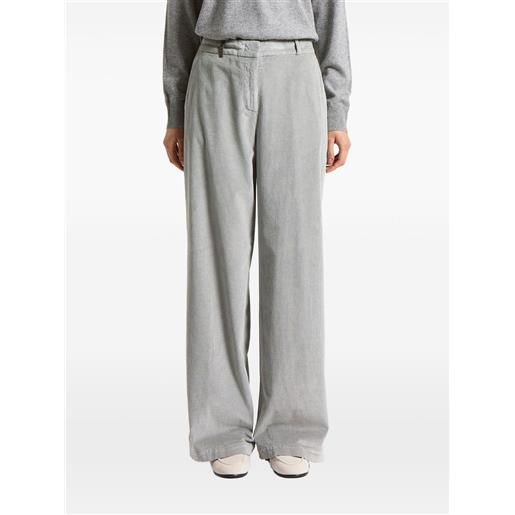 Peserico pantaloni a coste - grigio