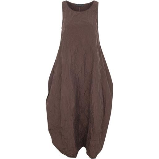 Maria Calderara abito smanicato - marrone