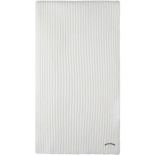 Paul & Shark sciarpa a coste - bianco