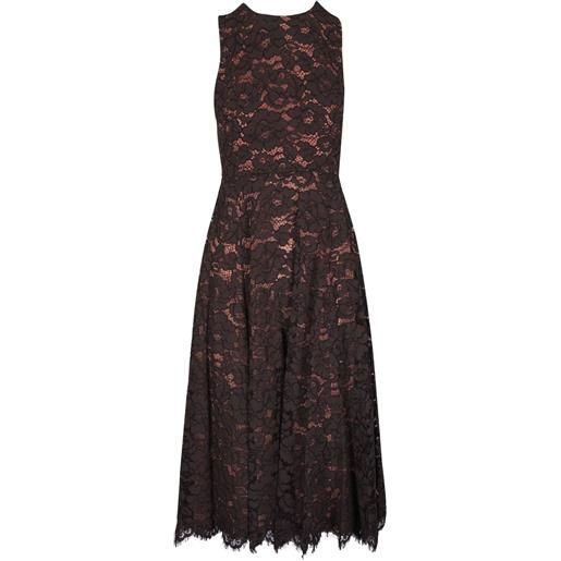 Michael Kors abito in pizzo - marrone