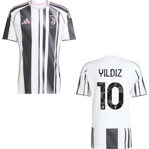 ADIDAS juventus home jersey 2025/2026 yildiz 10 kit maglia + stampa giocatore adulto