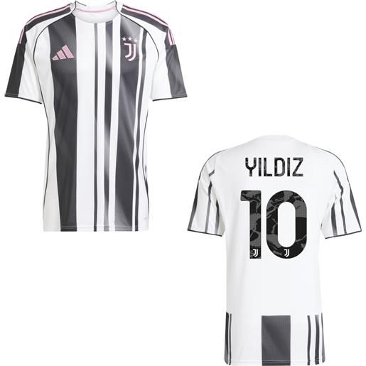 ADIDAS juventus junior home jersey 2025/2026 yildiz 10 kit maglia + stampa giocatore bambino