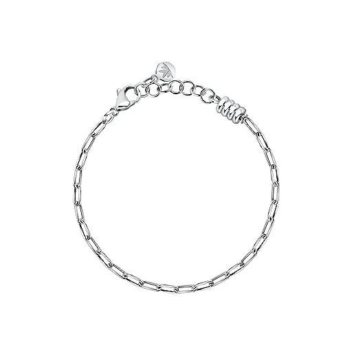 Morellato bracciale donna in acciaio, collezione drops - scz1312
