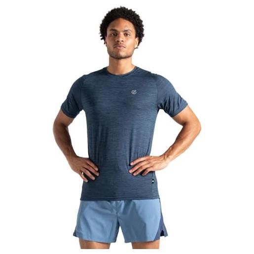 Dare 2b dare2b maglietta da corsa leggera da uomo persist, top antibatterico per palestra e yoga
