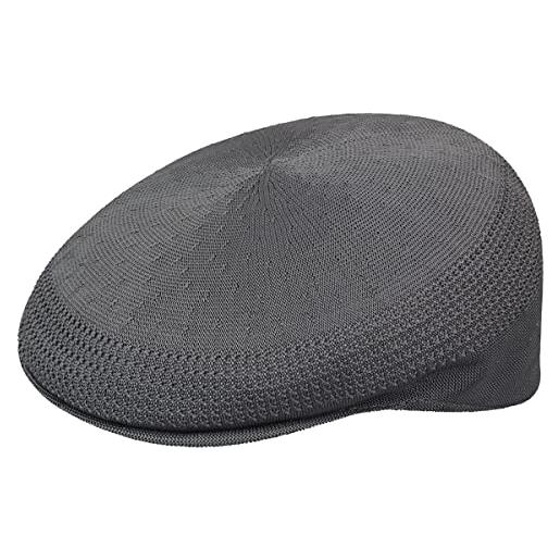 Kangol coppola 504 tropic ventair berretto piatto cappellino da uomo xl (60-61 cm) - antracite