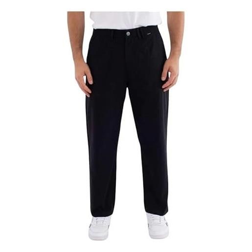 Hurley pantaloni uomo-relaxed bcnsk8, nero, 32 plus