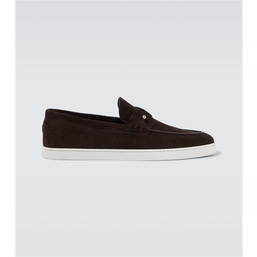 Christian Louboutin slip-on chambeliboat in suede
