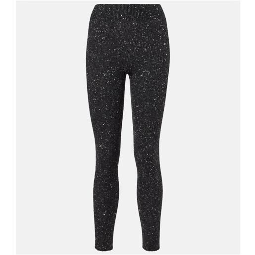 The Row leggings mumuka in misto cashmere