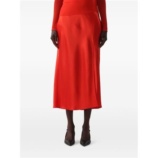 Jason Wu Collection gonna con zip - rosso