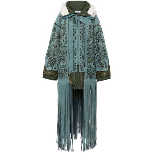 Facetasm cappotto x alcantara mods - blu