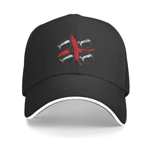 IUUGJEIX berretto da baseball 4 mori sardegna cappuccio macchiato cappello da sole per bambini uomo baseball donna