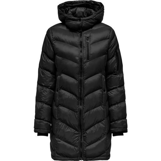Only onltahia giubbino donna piumino lungo nero