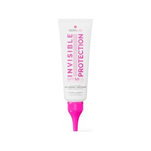 Veralab invisible daily protection spf 50 crema viso con attivi opacizzanti e antiossidanti