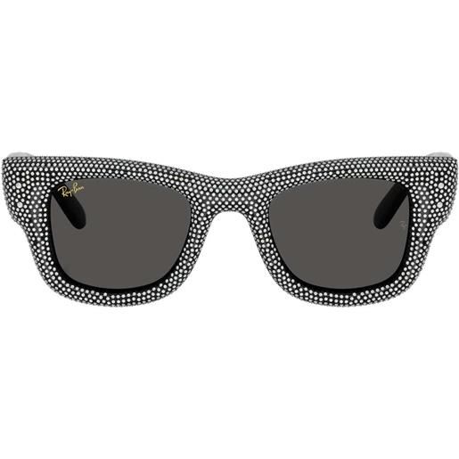 Ray-Ban occhiali da sole Ray-Ban asap rocky wayfarer puffer rb4940bp 686587