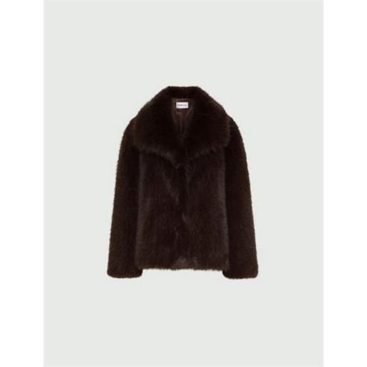 MARELLA cappotto donna fervore cioccolato (002)
