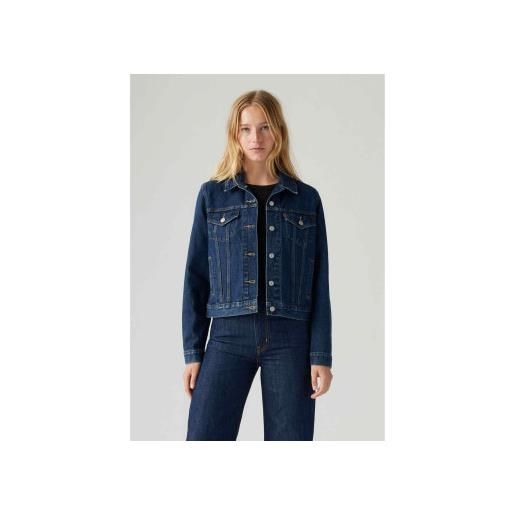 Levi's per donna. 29945-0036 giacca camionista blu originale [2252735], casual, cotone, denim