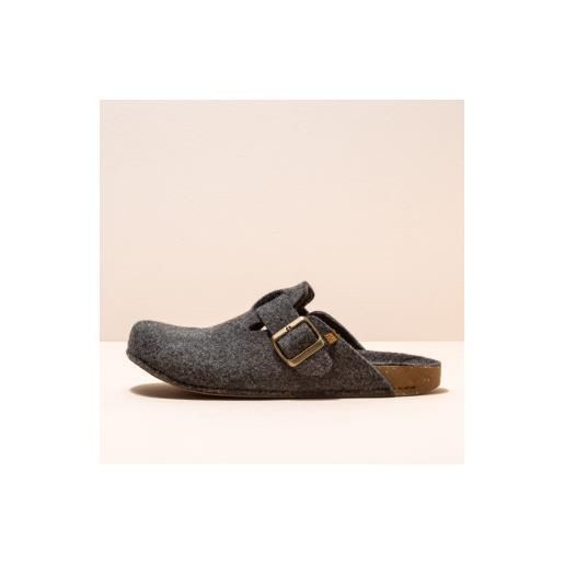 El Naturalista unisex. 2na701101005_001 ciabatte na70 nere [2965319], nero, tessuto, basso, nessuno, homewear