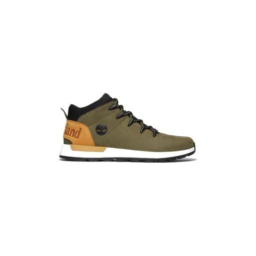 Timberland per uomo. Tb0a24bva581 stivaletti in pelle sprint trekker verdi [2972689], basso, stringhe, casual, sportivo, verde, outdoor