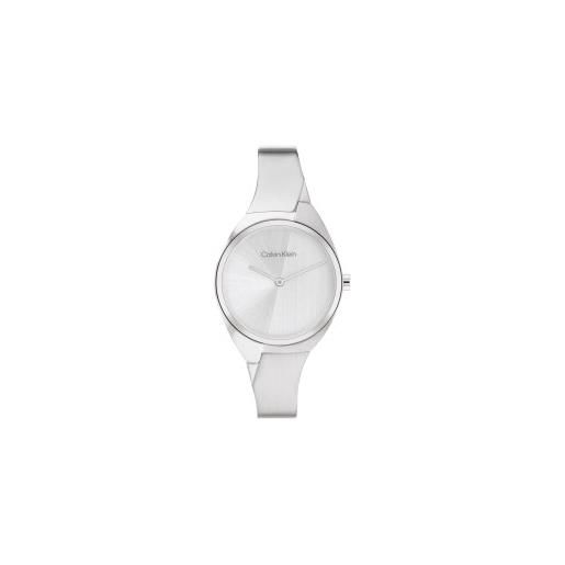Calvin Klein per donna. 25200234 orologio analogico affascinante d'argento [3054573], casual, braccialetto, acciaio inossidabile
