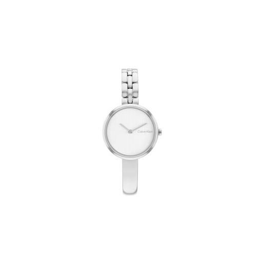 Calvin Klein per donna. 25200278 orologio anale con braccialetti in argento [3054584], casual, acciaio inossidabile