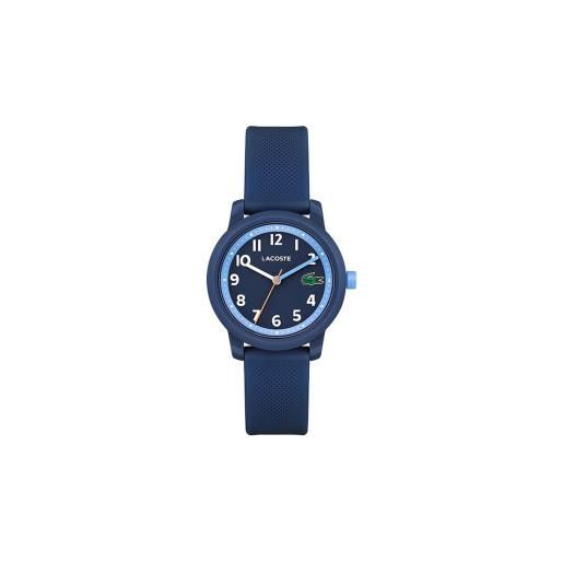 Lacoste unisex per bambino. 2030043 orologio analogico 12.12 marino [3054654], casual, silicone, bracciale di corda, navy, moda per bambini