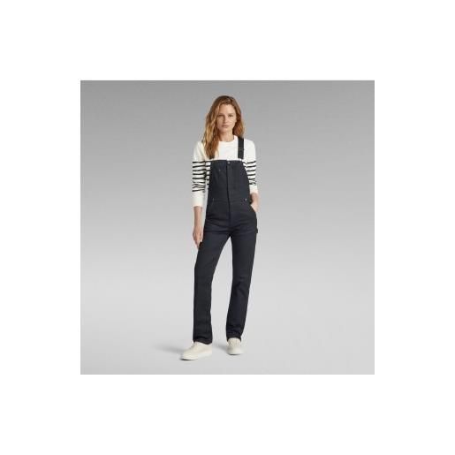 G-Star per donna. D24264-c105-6484 salopette nera slim [3156818], nero, casual, cotone