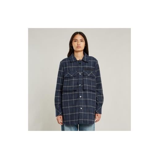 G-Star per donna. D23554-d406-g085 camicia da ragazzo blu regolare [3156878], casual, polister riciclato, sostenibile