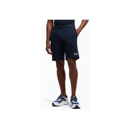 EA7 per uomo. 8nps65_pjvrz bermuda core identity marina [3167736], casual, sportivo, cotone, multisport, navy