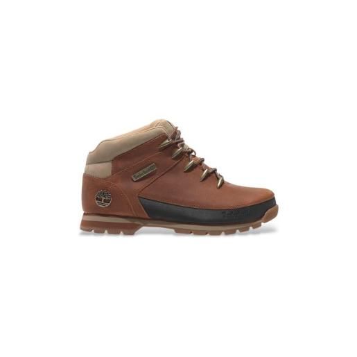 Timberland per uomo. Tb0a2k84ejd1 stivali in pelle a metà polpaccio con lacci euro sprint arancioni [3197014], basso, stringhe, sportivo, ar