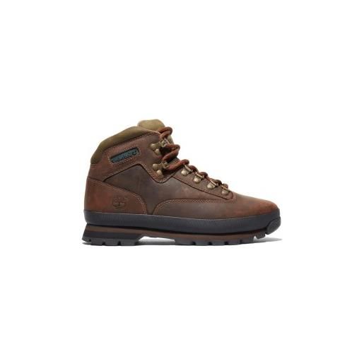 Timberland per uomo. Tb0951002141 stivali da trekking in pelle stringati euro hiker marroni [3197440], marrone, basso, stringhe, casual