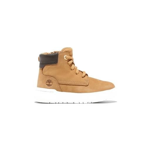 Timberland unisex per bambino. Tb0a5rtc2311 scarpe da ginnastica gialle in pelle a metà polpaccio con lacci seneca bay [3197700], basso, str