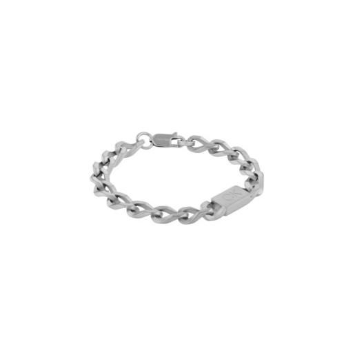 Calvin Klein per uomo. 35000254 bracciale outlook grigio [3205798], casual, acciaio inossidabile