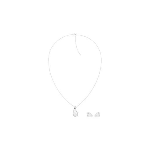 Calvin Klein Jeans per donna. 35700016 parure collana e orecchini in argento [3208451], casual, da sera, acciaio inossidabile