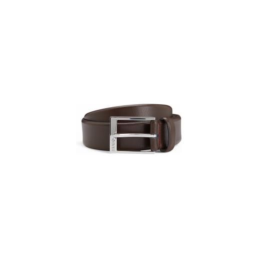 HUGO per uomo. 50541175 cintura volpiana marrone [3236978], casual, pelle