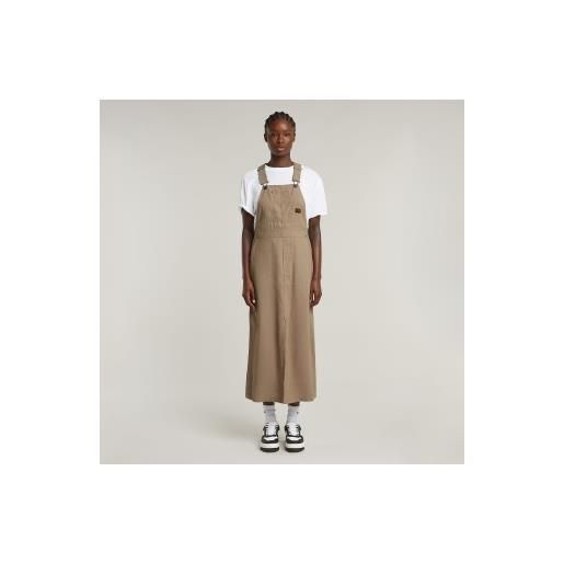 G-Star per donna. D26159-d522-c626 salopette color talpa pichi [3248110], casual, viscosa, senza maniche / cinghie, taupe