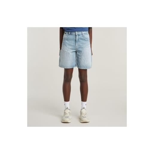 G-Star per donna. D26582-d943-h133 pantaloncini da skater larghi blu [3248184], casual, denim, cotone biologico, sostenibile