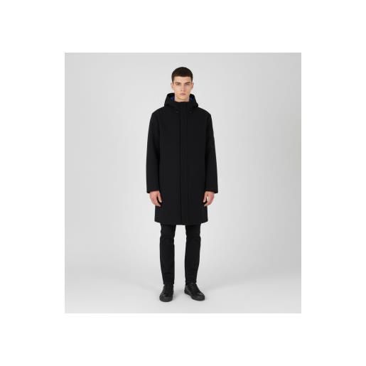 EA7 per uomo. 7m000692_af15957 parka tecnico nero [3249524], casual, poliestere