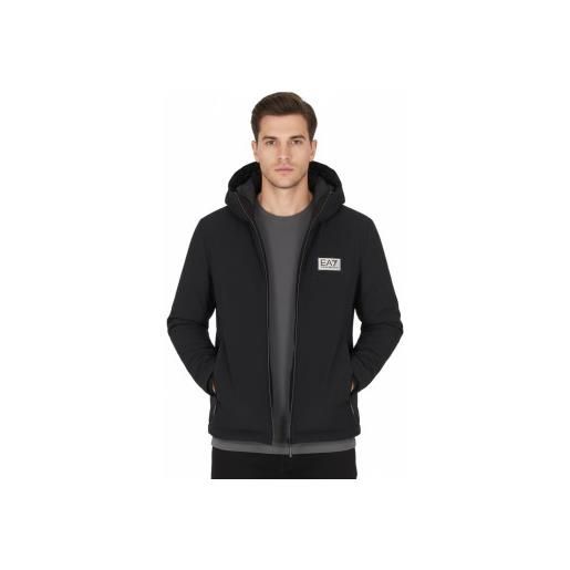EA7 per uomo. 7m001020_af13563 giacca nera gold label [3249534], nero, casual, poliamide