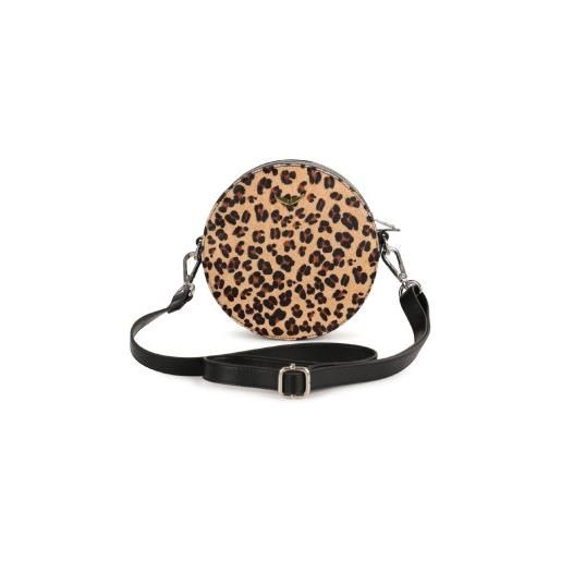 Zadig & Voltaire per ragazza. X60508 borsa leopardata beige [3249639], casual, animal print, poliuretano, moda per bambini