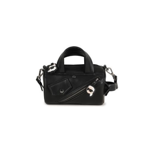Karl Lagerfeld per ragazza. Z31017 borsa karl nera [3249659], nero, casual, poliuretano, moda per bambini