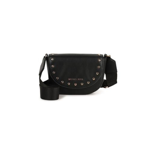 Michael Kors per ragazza. R30527 borsa a tracolla nera [3249676], nero, casual, poliuretano, moda per bambini
