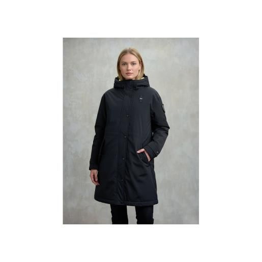 Blauer per donna. 25wbldk11162 parka con fodera in pelliccia payne blu navy [3250102], casual, poliamide