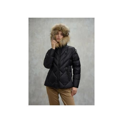 Blauer per donna. 25wbldc03097 piumino alice nero [3250154], casual, poliamide