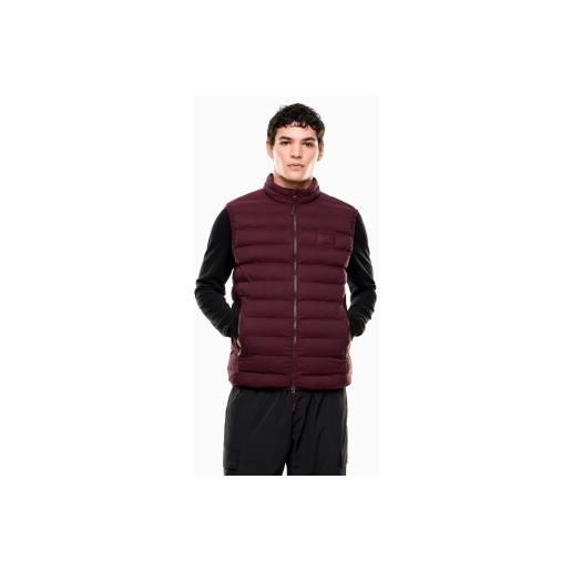 EA7 per uomo. 7m000683_af15953 gilet mountain eco burgundy [3252390], casual, poliestere, bordeaux