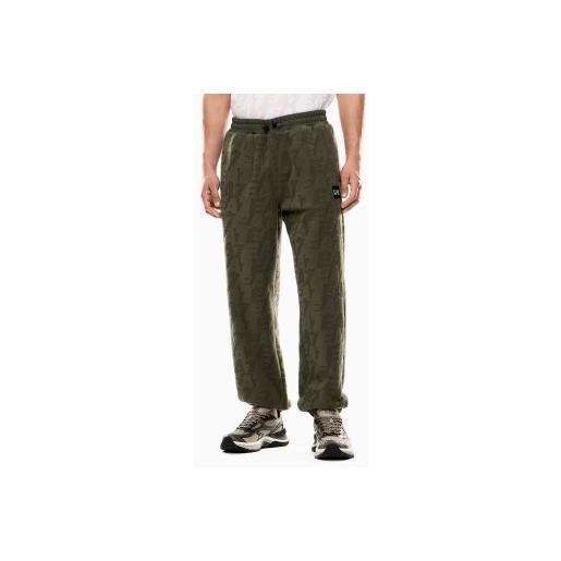 EA7 per uomo. 7m000983_af16804 pantaloni polari verdi [3254173], casual, verde, poliestere