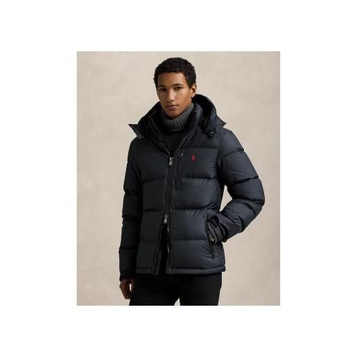 Polo Ralph Lauren per uomo. 710968278001 piumino nero gorham [3260316], casual, polister riciclato, sostenibile