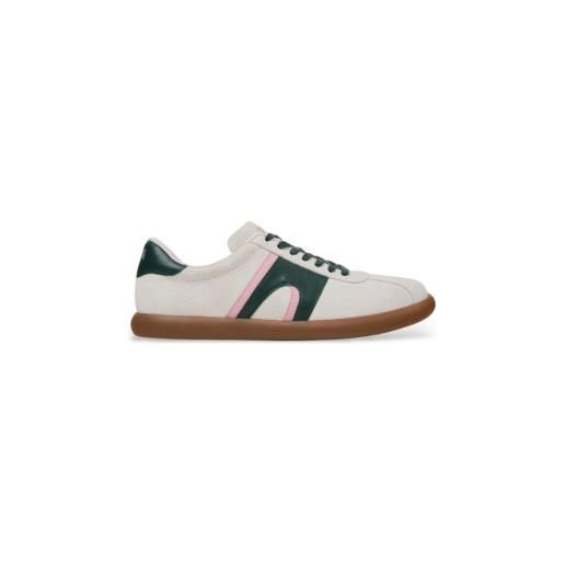 Camper per uomo. K100937-019 pantofole in pelle pelotas soller bianche [3277580], bianco, basso, stringhe, casual